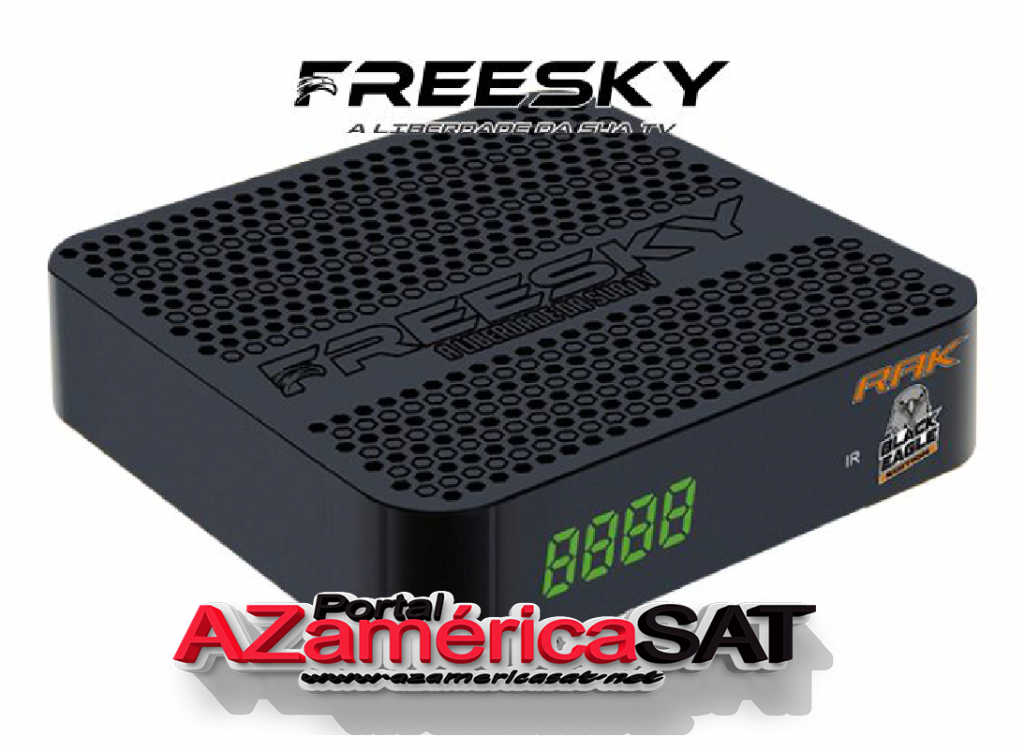 Atualização Freesky Rak Black Eagle Edition