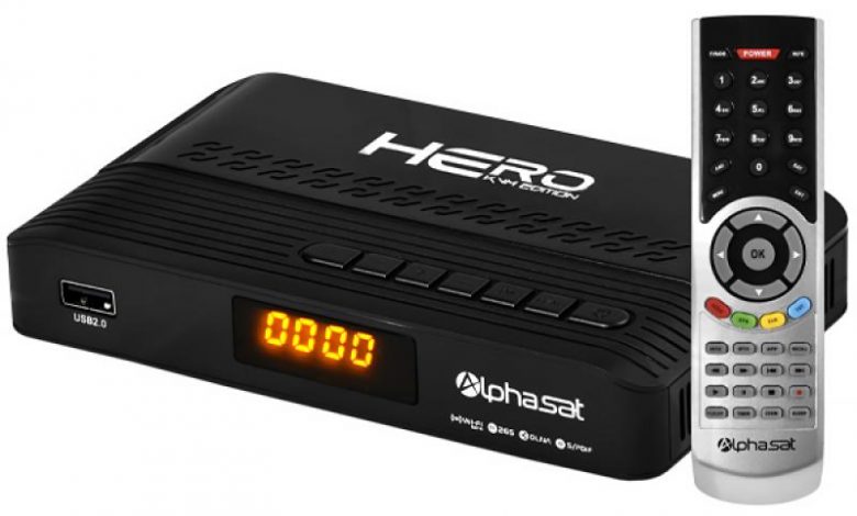 Atualização Alphasat Hero