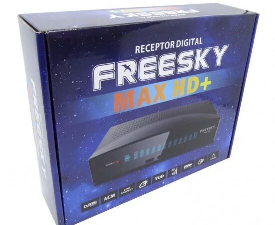 Max HD+ Plus Freesky Atualização V1.73 Sistema Corrigido