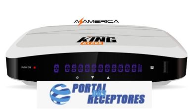 Atualização Azamerica King GX PRO