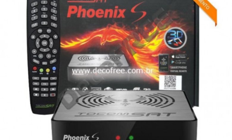 Atualização Tocomsat Phoenix S